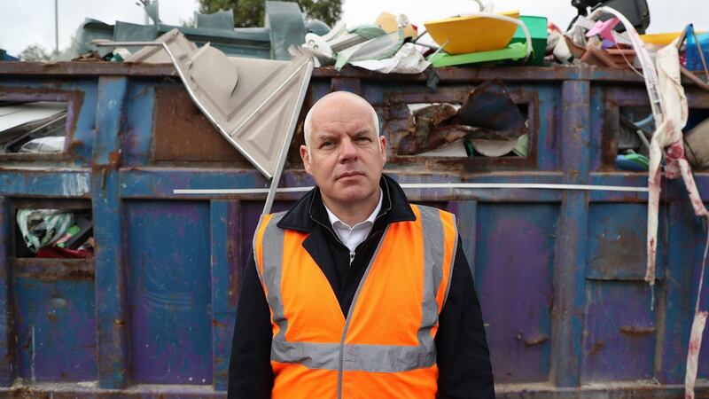 David Tobin, a senior executive with Beauparc Utilities, the State’s largest waste company, says there is a “definite correlation” between scrap metal prices and theft. Photograph: Nick Bradshaw