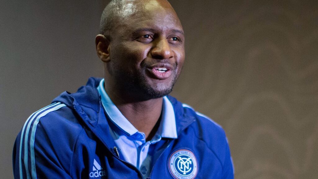 Patrick Vieira has been appointed manager of the French L1 club Nice. Photo: Eduardo Munoz Alvarez/Getty Images