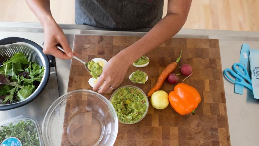 Bringing your own food that you prepared at home allows you to take control and reduces your reliance on canteen or cafeteria food.  Photograph: Jason Henry/The New York Times