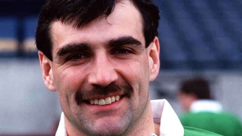 Ireland’s Philip Rainey who was traveling in the car that day in April. Photograph: Billy Stickland/Inpho