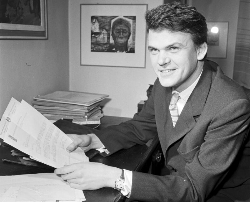 Milan Kundera in 1963. He became a naturalised French citizen in 1981. Photograph: Nesvadba Frantisek/CTK/AP