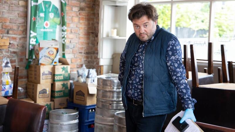 Adriano Cavaliere of  Azzurro restaurant: The business won’t be viable if the two-metre rule isn’t relaxed, he says. Photograph: Patrick Browne