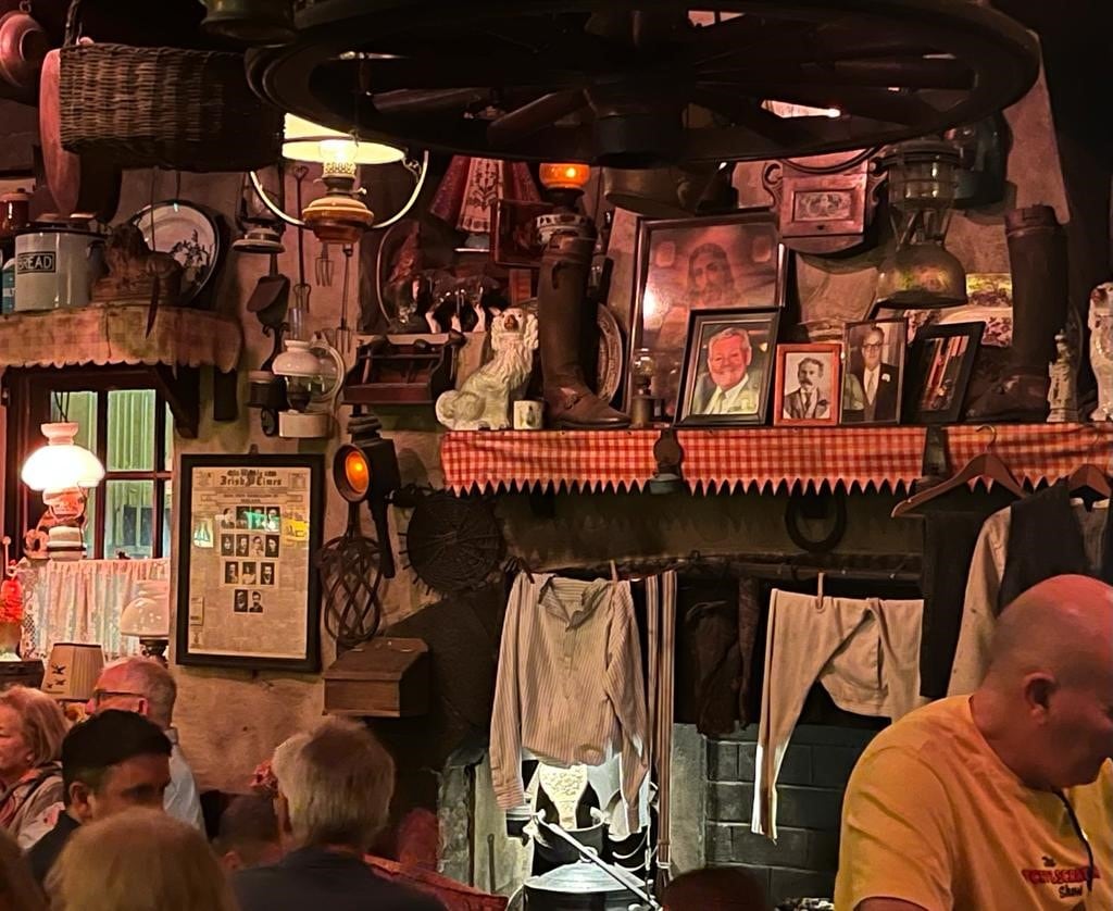 Ed Sheeran’s song aside, O’Connor’s Famous Pub (the adjective is not mine – it’s the bar’s actual name) is also notable for what may be the biggest collection of Irish cultural kitsch I’ve ever seen in one place
