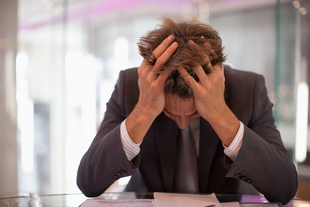 Anxiety respects neither age nor background and is as likely to be found in the C-suite as at other levels within an organisation. Photograph: iStock