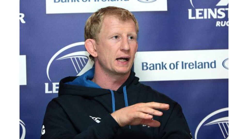 Leinster captain Leo Cullen will start against Connacht (Photograph: Morgan Treacy/Inpho)