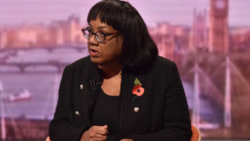 Diane Abbott is Britain's longest-serving black politician. Photograph: Jeff Overs/PA