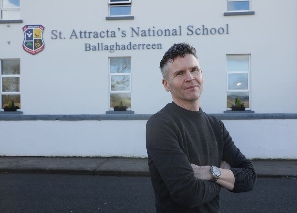 Noel Loftus, principal of St Attracta's National School, Ballaghadereen, Co Roscommon. Photograph: Andrea Duncan