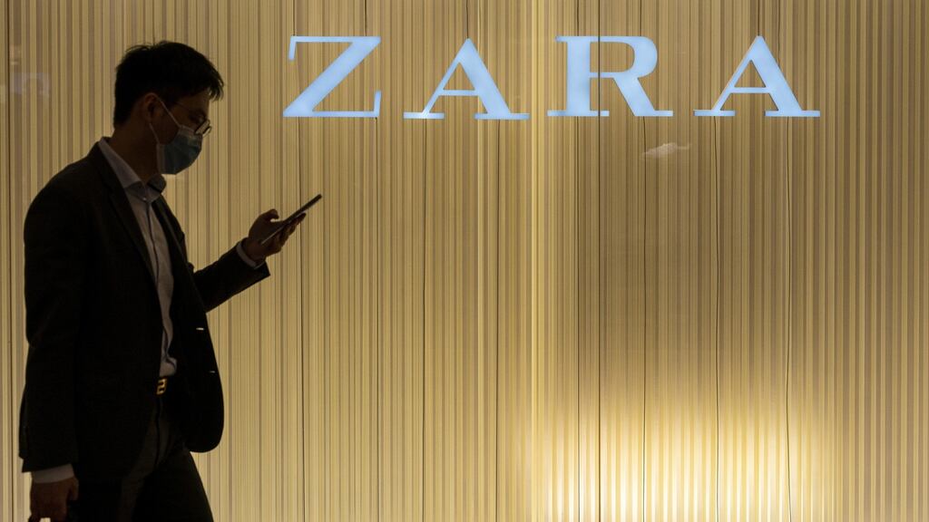 An NGO has estimated how much a factory worker was paid to make one Zara hoodie. Photograph: Budrul Chukrut/SOPA Images/LightRocket via Getty Images