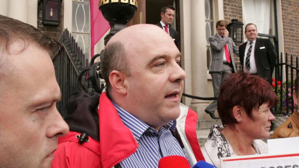 Irish Mortgage Holders’ Organisation director David Hall said the large mortgage write-off was an exceptional case and it would not become an automatic process. Photograph: Alan Betson/The Irish Times