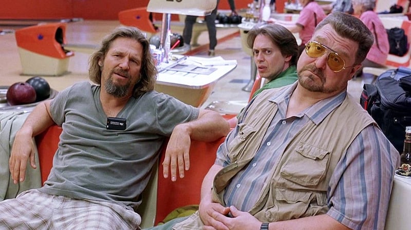 The Big Lebowski (1998): a Coen brothers film featuring Jeff Bridges as a middle-aged bum.