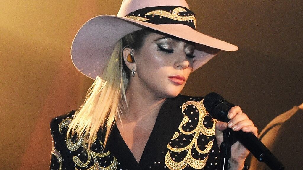 Rhinestone cowgirl: Lady Gaga