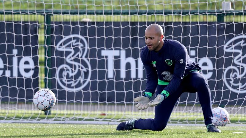 Darren Randolph has cemented his place as Ireland’s number one. Photograph: Oisin Keniry/Inpho