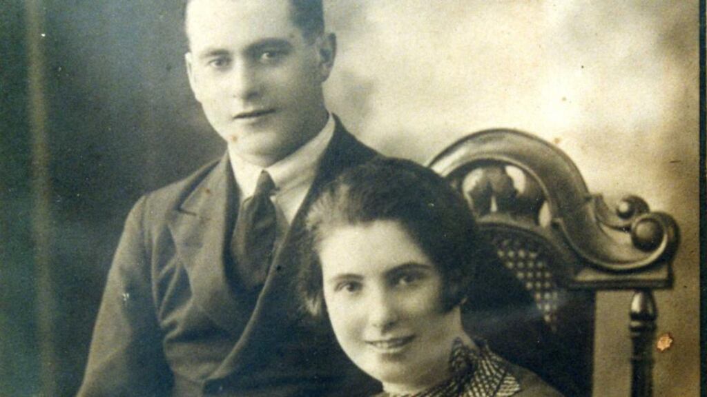 My grandparents not long after their wedding in 1927