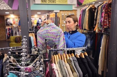 Faye Power, manager of Nine Crows in Temple Bar, Dublin. Photograph: Dara Mac Dónaill