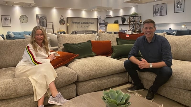 Dermot Bannon with Lisa Daly in Room to Improve