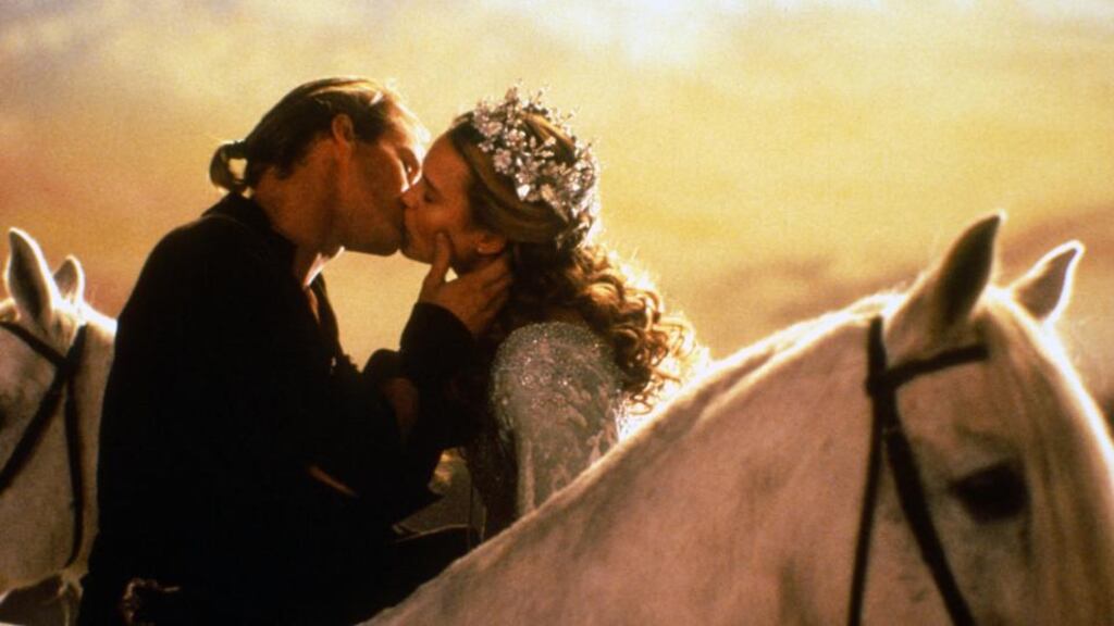 True love: Cary Elwes and Robin Wright in Rob Reiner’s The Princess Bride
