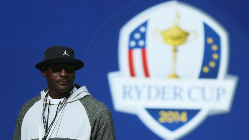 Michael Jordan is a legendarily impatient character. Photograph: Andrew Redington/Getty Images