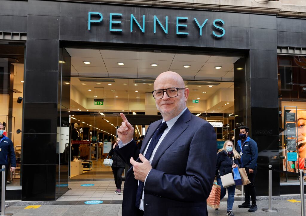 Paul Marchant, who exited Primark on Monday, pictured at the Penneys flagship store on Dublin's Mary Street in 2022. Photograph: Alan Betson