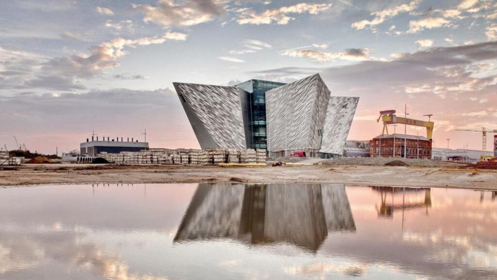 Since Titanic Belfast opened in 2012 more than 800,000 people have visited it, delivered an estimated £54.3 million tourist spend boost to Northern Ireland. Photograph: Titanic Belfast/PA Wire