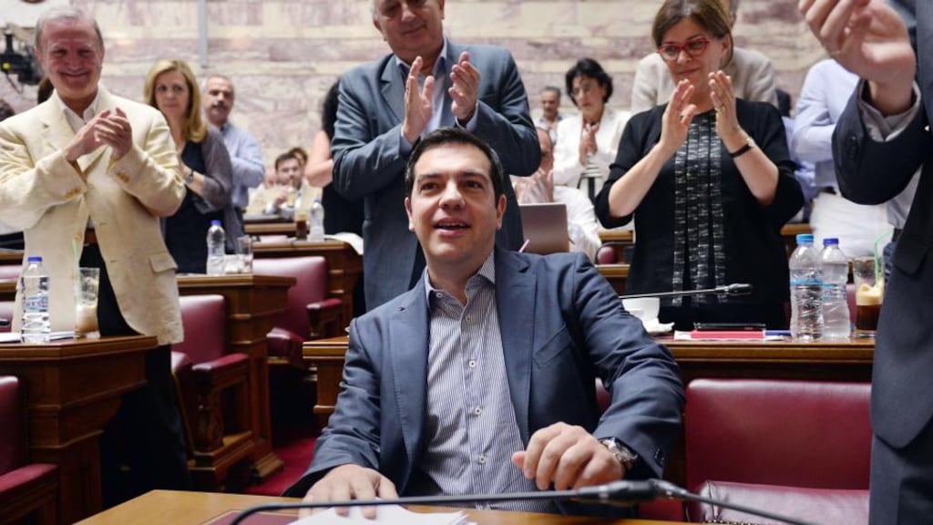 Greek prime minister Alexis Tsipras: how will he placate those who voted No? Photograph: Louisa Gouliamaki/AFP/Getty Images
