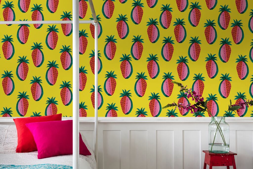 Watermelon Strawberry from Kendra Dandy's Bouffants & Broken Hearts collection. Photograph: Oliver Perrott