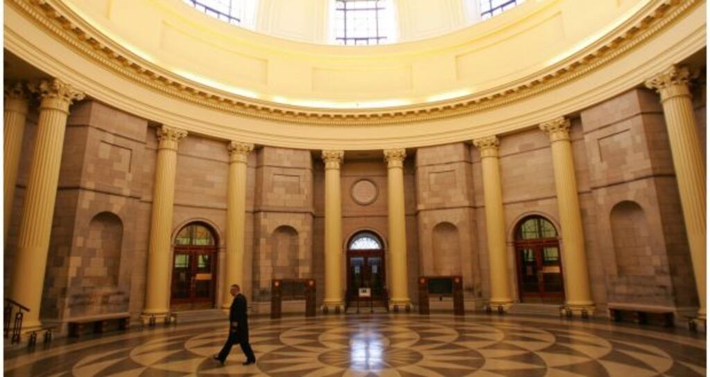 In his Supreme Court judgment on Monday, Mr Justice O’Donnell said Kevin Tracey was entitled to have a separate hearing, the possibility of getting legal assistance and, if appropriate, legal aid before any possible punishment for contempt. Photograph: Bryan O’Brien