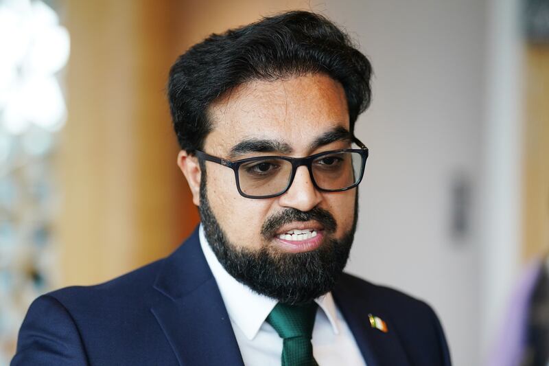 Shaykh Dr Umar Al-Qadri after he became an Irish citizen at a citizenship ceremony at the Convention Centre in Dublin. Photograph: Brian Lawless/PA Wire