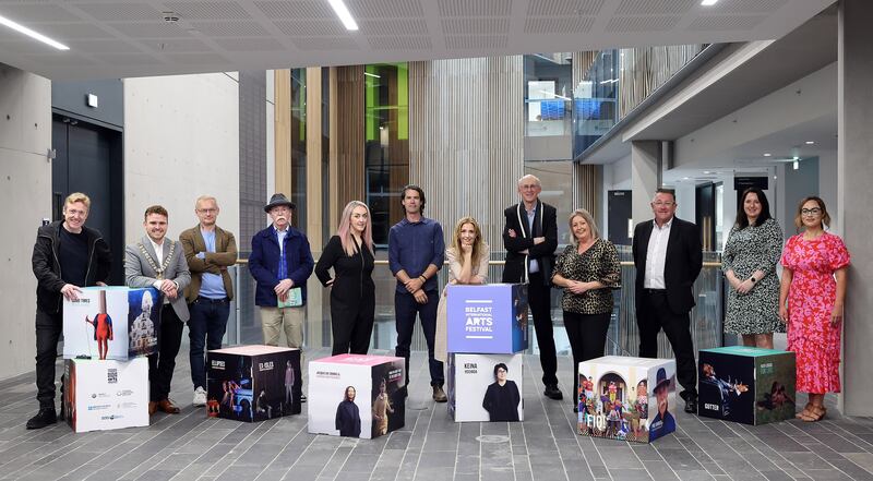 The launch of the 61st Belfast International Arts Festival