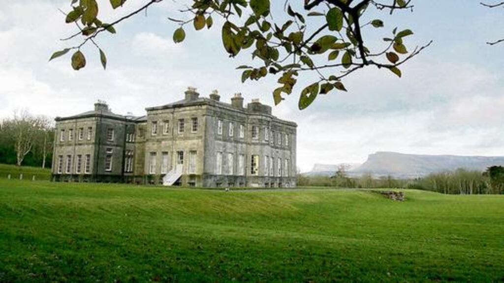Lissadell House, which was undergoing extensive renovation, before the dispute. Photograph: Alan Betson