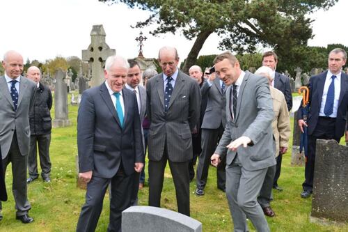 Duke of Kent in Glasnevin for ‘real history lesson’