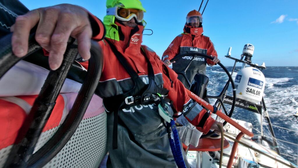 Damien Foxall was part of the team and described as “such an asset”. Photograph: Yann Riou/Groupama Sailing Team