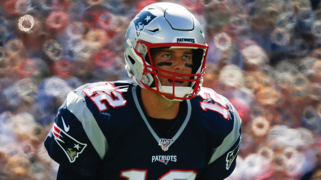 Former New England Patriots quarterback Tom Brady has announced that he will be retiring from American Football. Photograph: EPA
