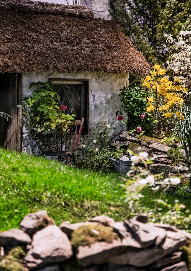Traditional Irish cottage detail. Photograph: John Greim/LightRocket via Getty