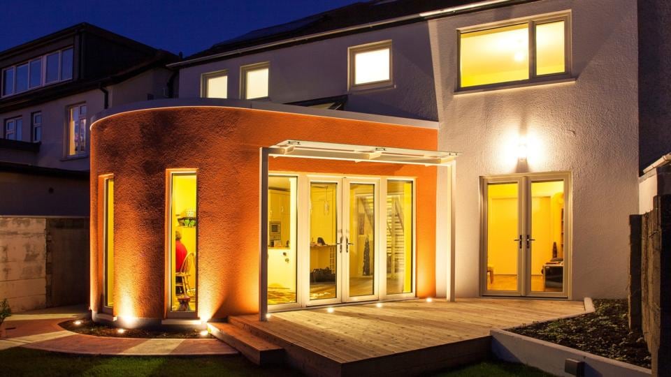 EnerPHit retrofit And Passivhaus extension by Joseph Little Architects. Photograph: bNEW Photography