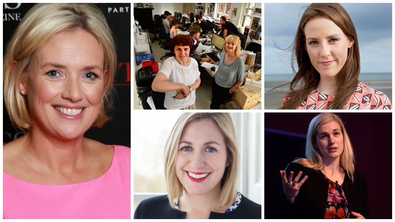 Ruth Curran, Yvonne Farrell and Shelley McNamara, Louise O’Neill, Sinead Kane, Ciara Donlon