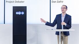 Man 1, machine 1: Humans and computer program draw debate