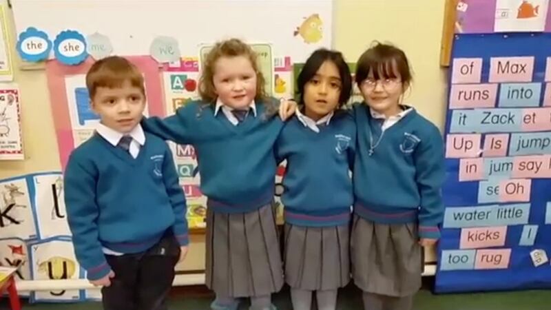 Participants from An Taisce’s Green Schools environmental education programme.