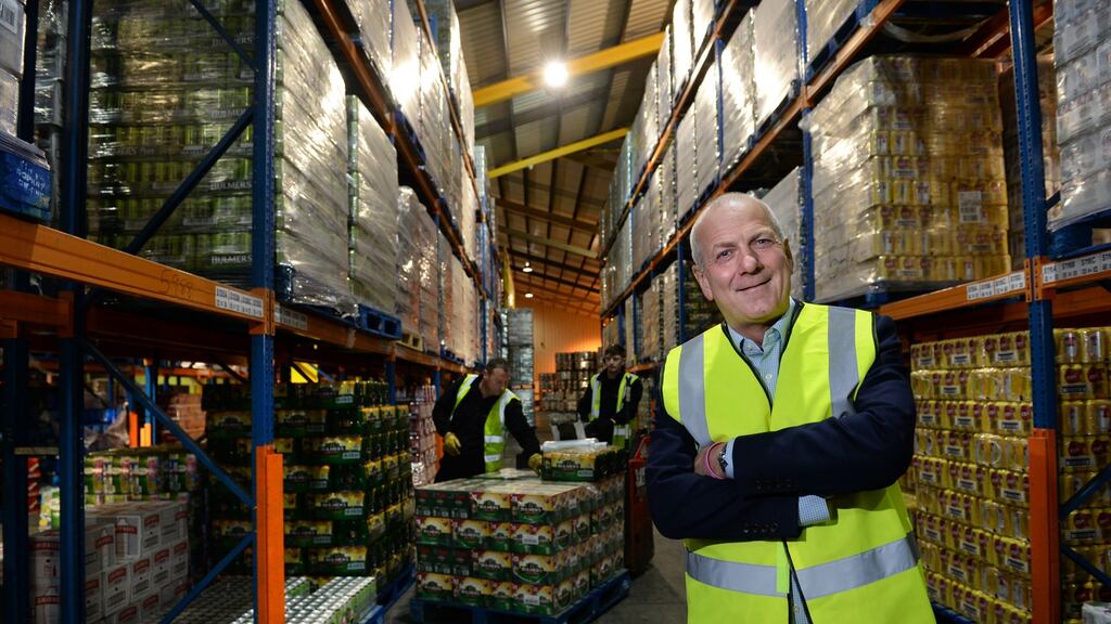 Stephen Glancey, chief executive of C&C: said he would be “surprised” if Pabst triggered the option next year. Photograph: Dara Mac Dónaill