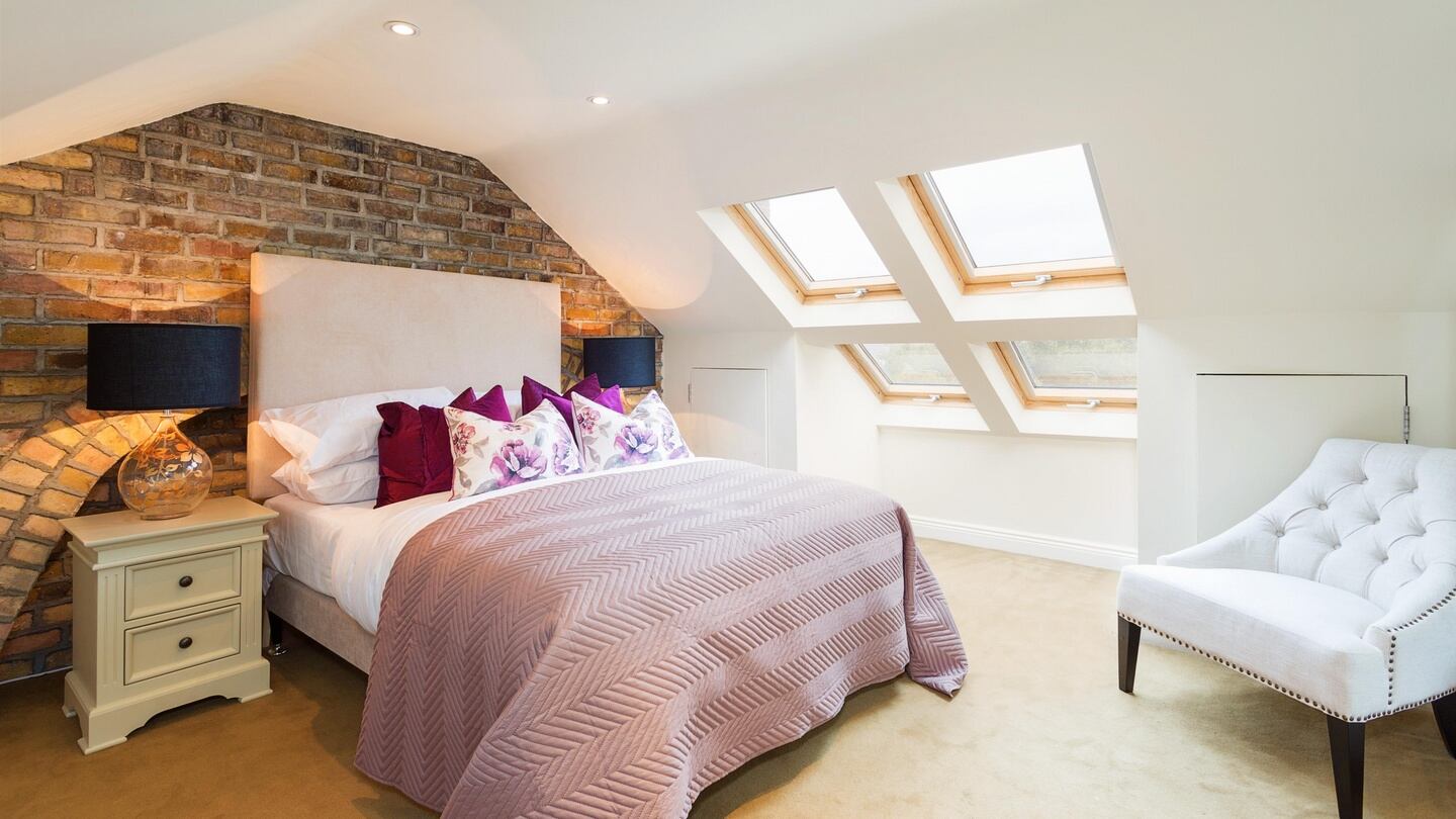 Top floor at 46 Villiers Road, Rathgar.
