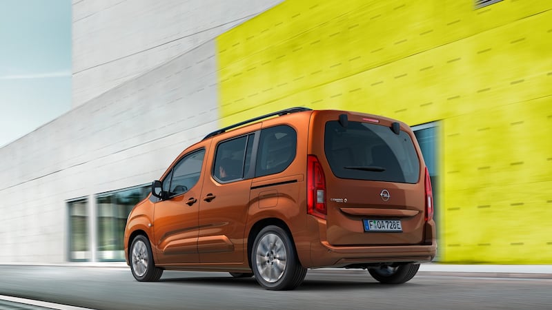 Boot space is just massive in the Opel Combo-e