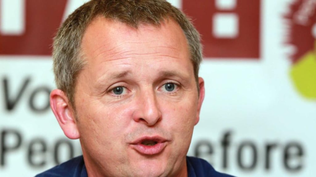 People Before Profit TD Richard Boyd Barrett: the party made significant breakthroughs in urban centres. Photograph: Laura Hutton/Photocall Ireland