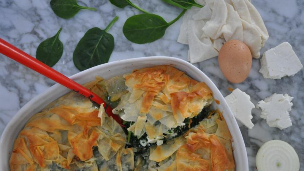 Irish-grown spinach is very easy to come across at this time of year