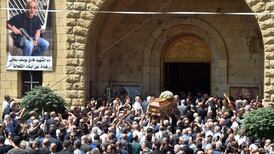 Sectarian tensions rise in Lebanon death after funeral of Hizbullah fighter