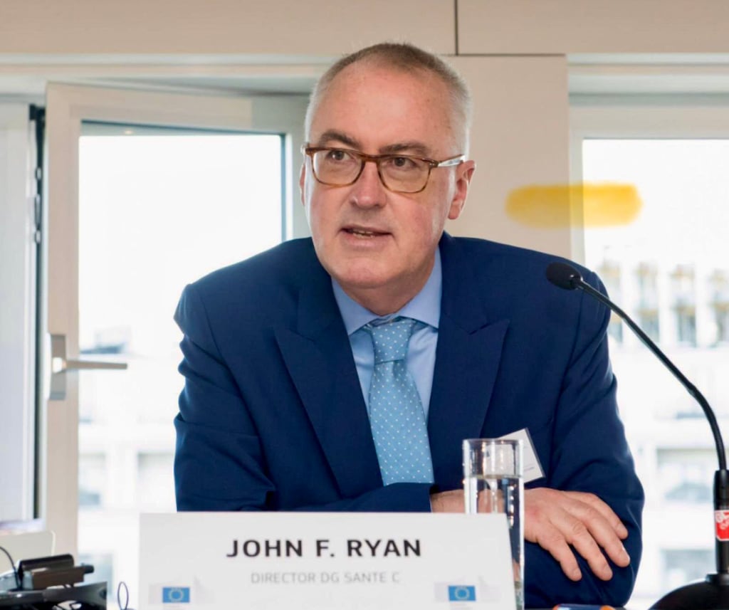 John Ryan, the former deputy general at the European Commission’s directorate-general for health and food safety, grew up in Dublin 8 the eldest of five children.