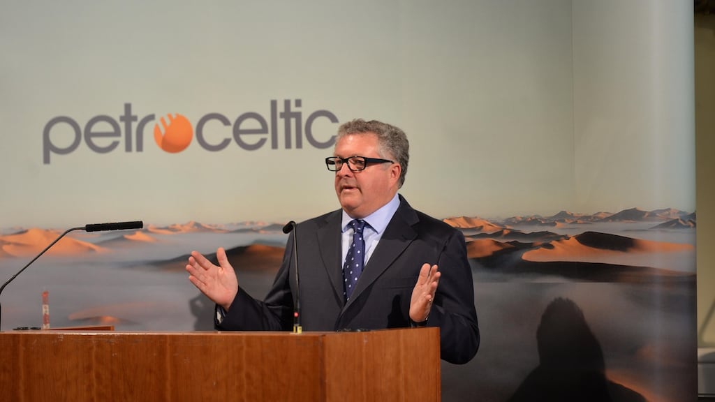 Brian O’Cathain, Chief Executive Officer of Petroceltic: the High Court appointed an interim examiner to the exploration company on Tuesday