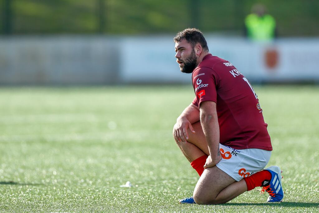 Spain were deducted five points from each match in which South African prop Gavin van den Berg appeared during the qualification games. Photograph: J. Barroso / Europa Press Sports via Getty Images)
