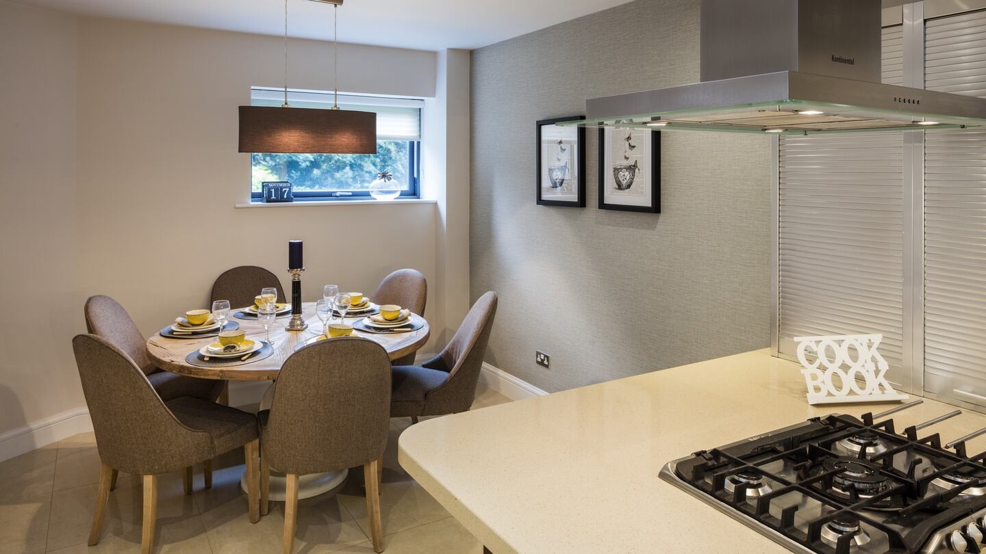 30 Lansdowne Wood is a two-bedroom, ground-floor apartment