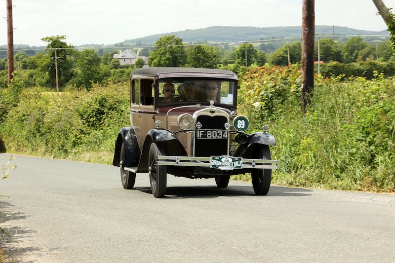 Michael Murphy and Melvin Elmes in the 1930 Ford Model A
