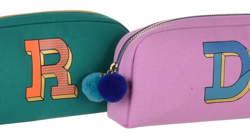 Monogram pouch, €15, Debenhams