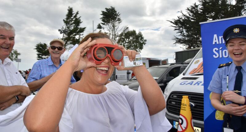 Mary Lou enjoying day out at Killag show in Co. Wexford PHOTO: Ken O Connell